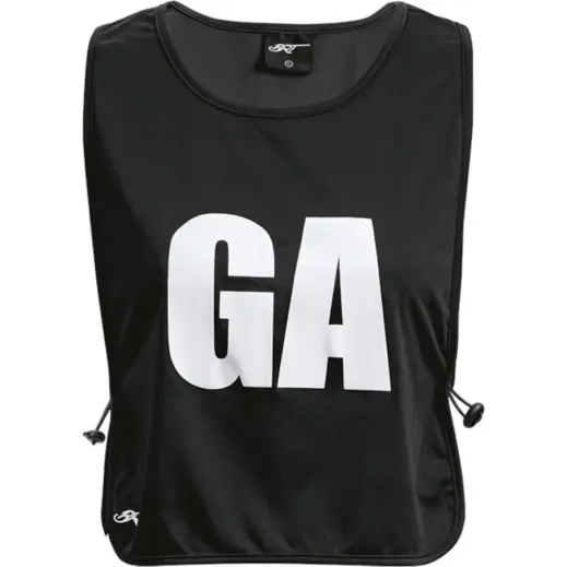 BRT Netball Players Bib Set Of 7 Black